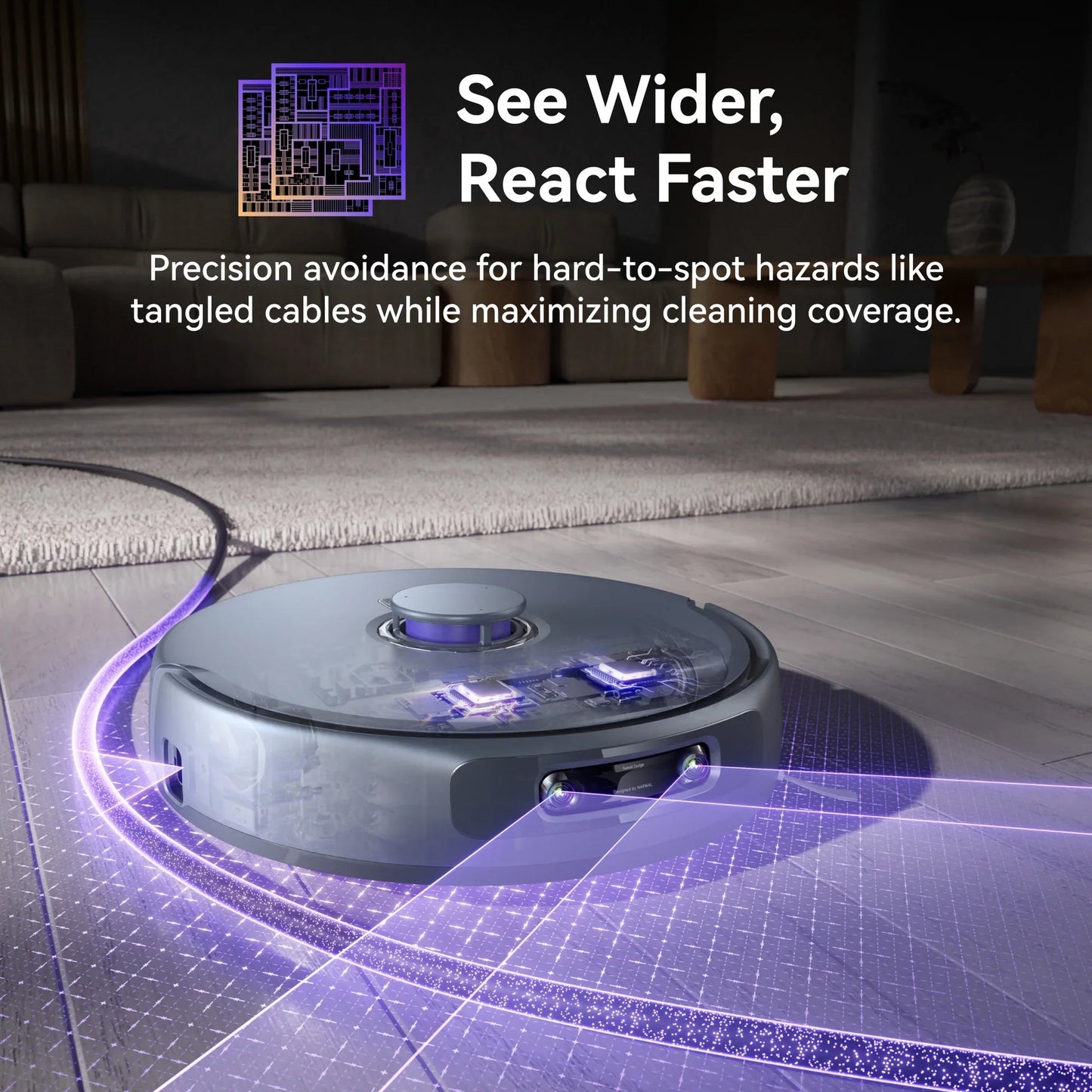 2025 Model Intelligent Robot Vacuum Cleaner - Art of Laser Navigation