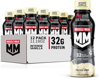 Fitness Essentials-Muscle Milk Pro Series High Protein Shakes - 40g Protein