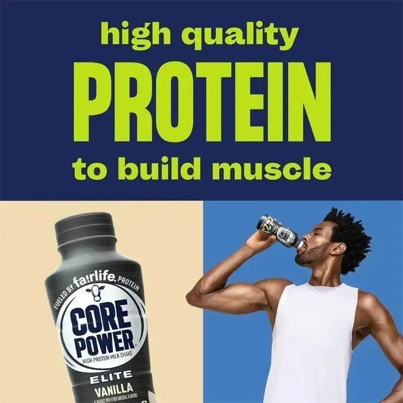 High Protein Shake Bottle 42g Core Power Fairlife Elite - Fitness Essential